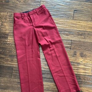 Stylish Raspberry Trousers from Banana Republic.